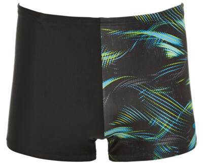 NEW SPEEDO MENS SWIM PANT BLACK TRUNK 