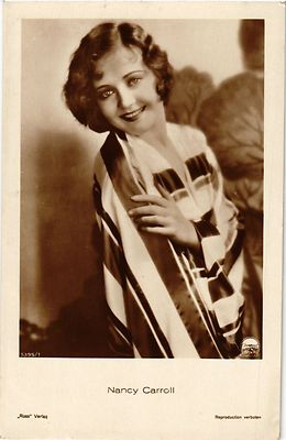 CPA AK Nancy Carroll Film Stars (326801) | eBay