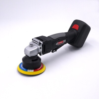 Techway 18V 5'' 125mm Exzenter Akku Auto Polierer Puffer Schleifer 2x 3Ah Kit