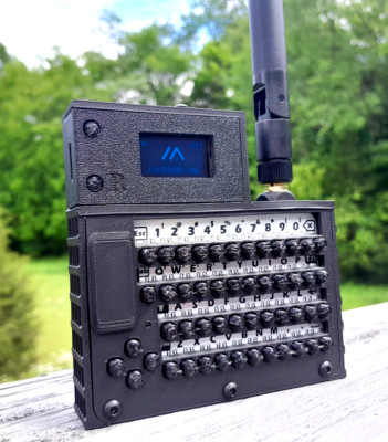 Meshtastic STAND ALONE node READY TO USE Heltec V3 3000mah battery BLACK