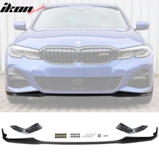 Fits 19-22 BMW G20 M Sport & M340i M Performance Front Bumper Lip 3PC Unpainted