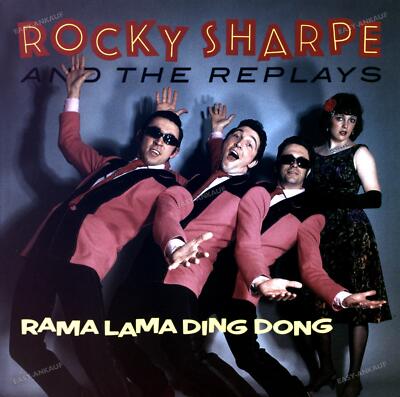 Rocky Sharpe & The Replays - Rama Lama Ding Dong LP (VG+/VG+) '