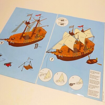 Boat Barco Playmobil Manual Barco Pirata Playmobil Playmobil 1996
