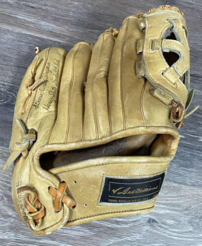 Vintage BASEBALL GLOVE TED WILLIAMS BRAND 1636 13" PRO MODEL RHT JAPAN 1960s - Picture 1 of 13