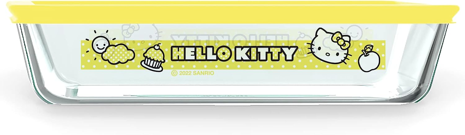 Pyrex Hello Kitty 3-Cup BPA-Free Glass Food Storage Container