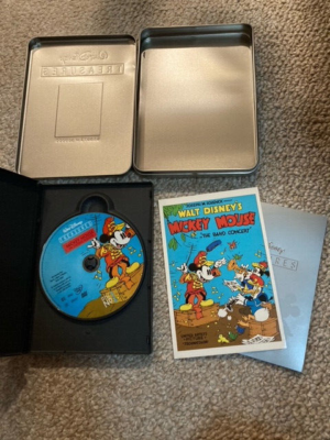 WALT DISNEY TREASURES DVD TIN BOX MICKEY MOUSE B&W/LIVING COLOR