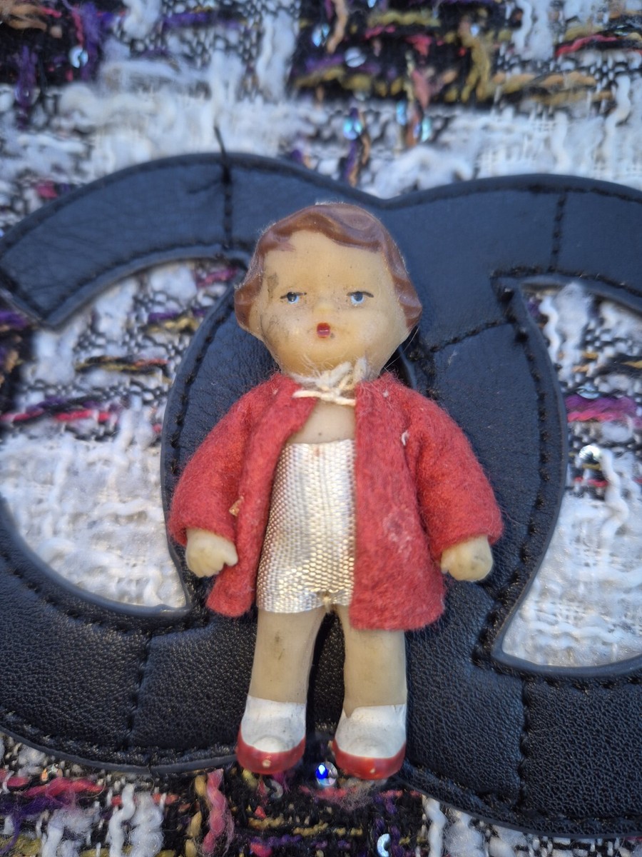Poupée Raggedy Ann caoutchouc vintage