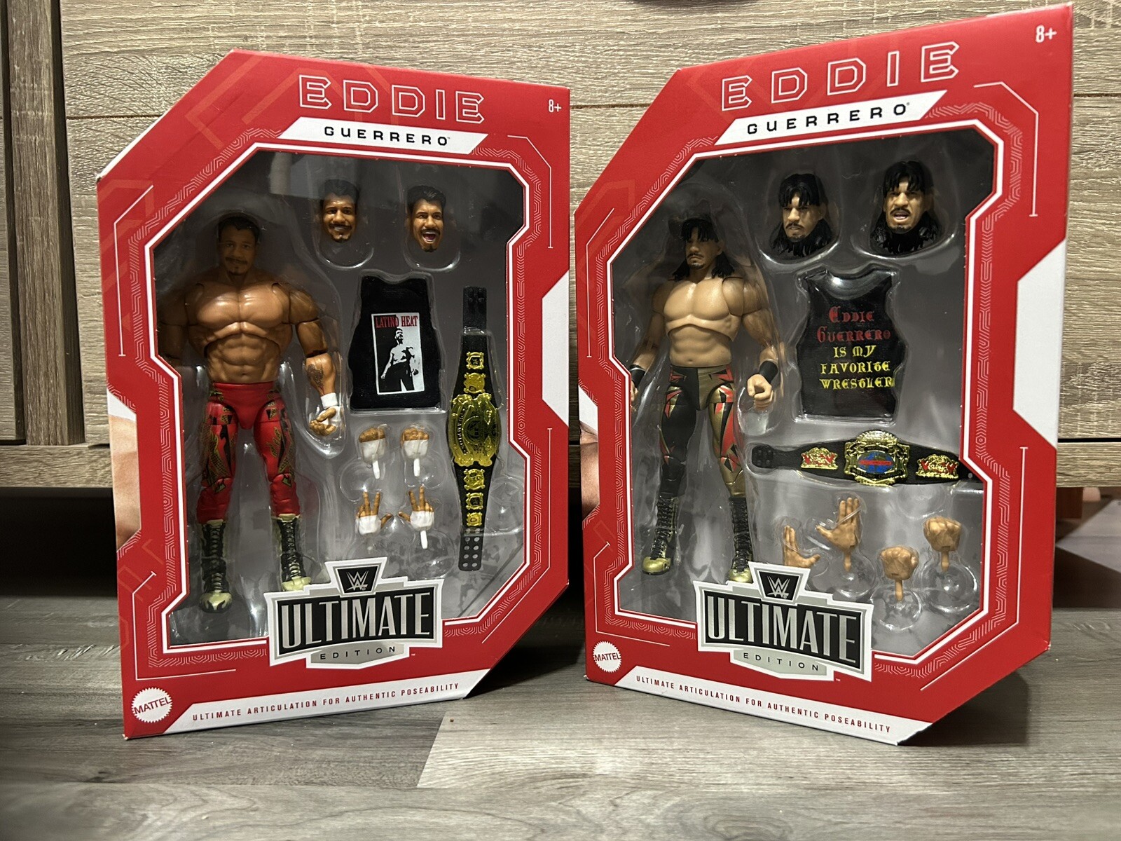 Eddie Guerrero  Ultimate Editions WCW & Ruthless Aggression Set -See Description