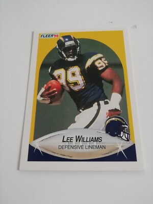 Lee Williams San Diego Chargers Pick your Card NFL Trading Card