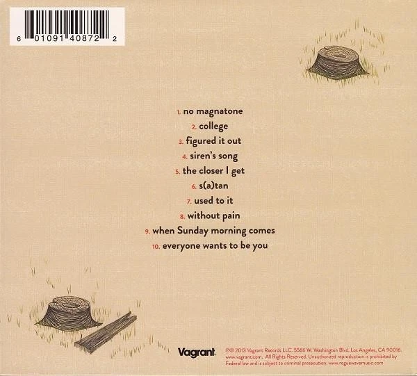 Rogue Wave Nightingale Floors CD USA Vagrant 2013 Im Digipak Versiegelt Mit Info - Bild 3 von 4