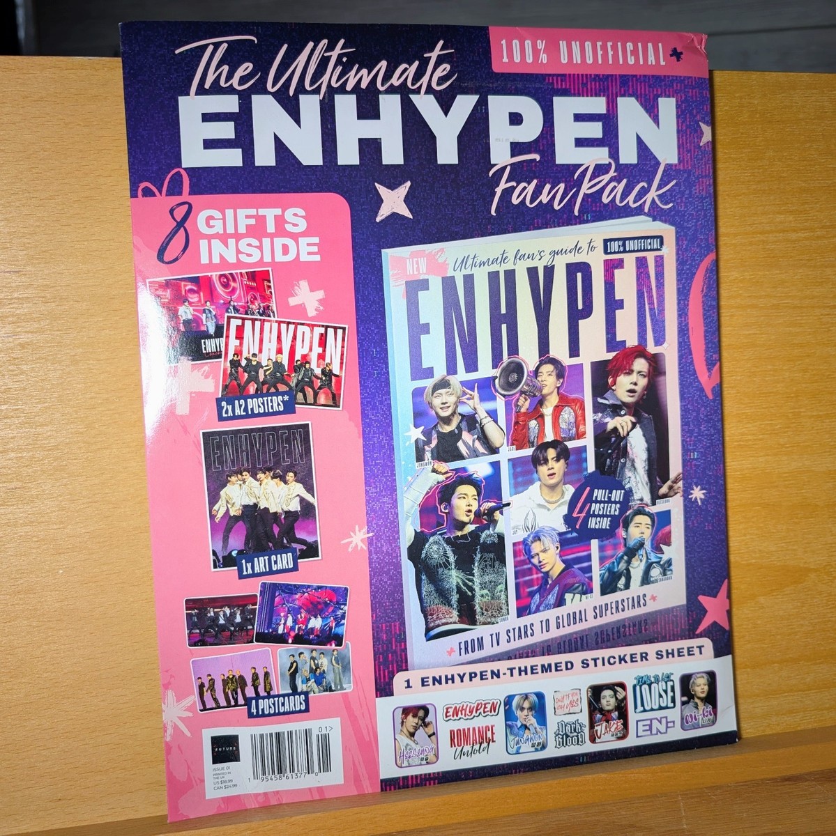 The Ultimate Enhypen Fan Pack Magazine Posters Postcards Stickers