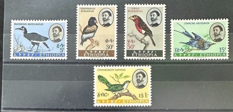 ETHIOPIA   386 - 390  Lovely   Mint   NEVER   Hinged   Set