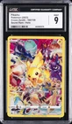 2023 POKEMON SWORD & SHIELD CROWN ZENITH #160 FULL ART/PIKACHU CGC 9