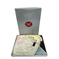 Burberry Pierre Balmain Yoshie Nava Handkerchief Set of 5 W1 Used