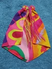 Vintage Mattel Francie Doll Summer Number Skirt Cover-up #3454 Vibrant Colors