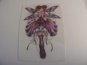 Petals & Lace Fairy Tattoo Glitter Temporary Tattoo LIQ834