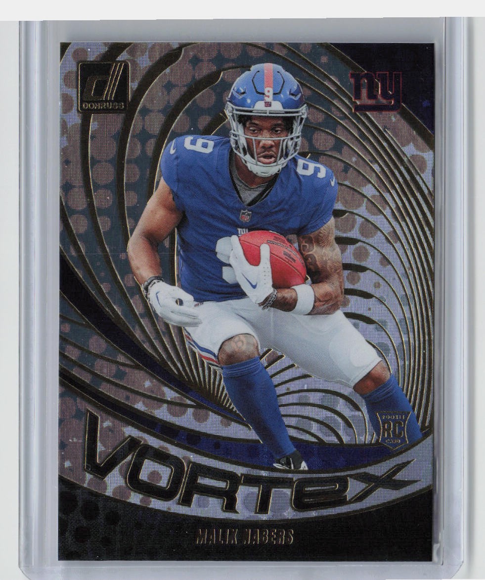 2024 Donruss #VOR-MNA Malik Nabers Vortex