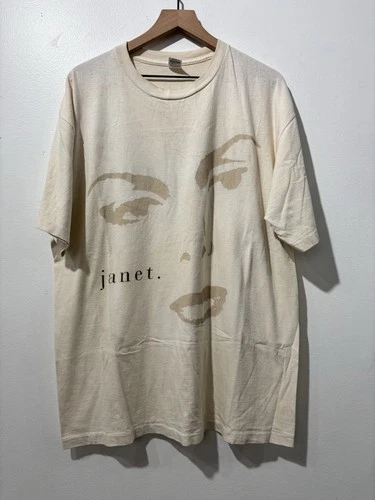 vintage Janet Jackson World Tour t-shirt XL 1990s vintage concert t-shirt, vintage, size XL, single stitch, B+ condition