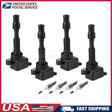 4pcs Ignition Coils & Spark Plugs Fit for 2017-2022 Kia Optima Forte5 2.0L L4
