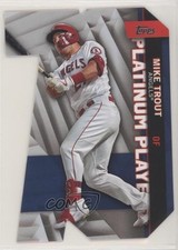 2021 Topps Topps Platinum Players Die-Cuts Blue Mike Trout #PDC-1 k0w