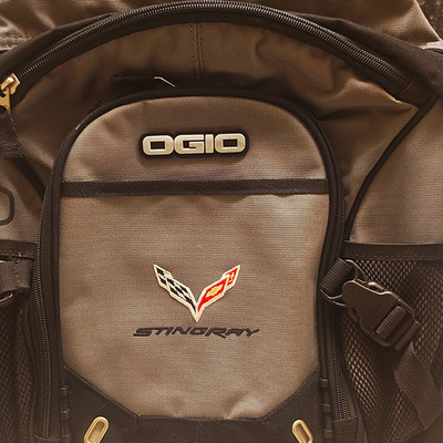 OGIO Stingray Backpack Gray/Black, Padded Bottle Pocket, Outer Pockets, Zip