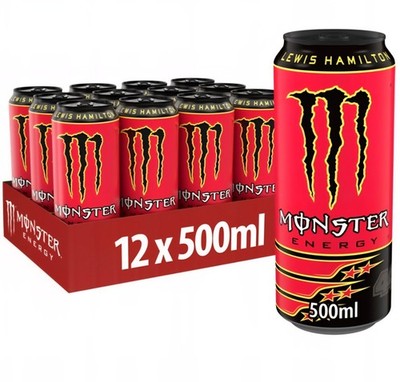 Lewis Hamilton Monster Energy LIMITED EDITION 2021   | 12 Count FULL CANS