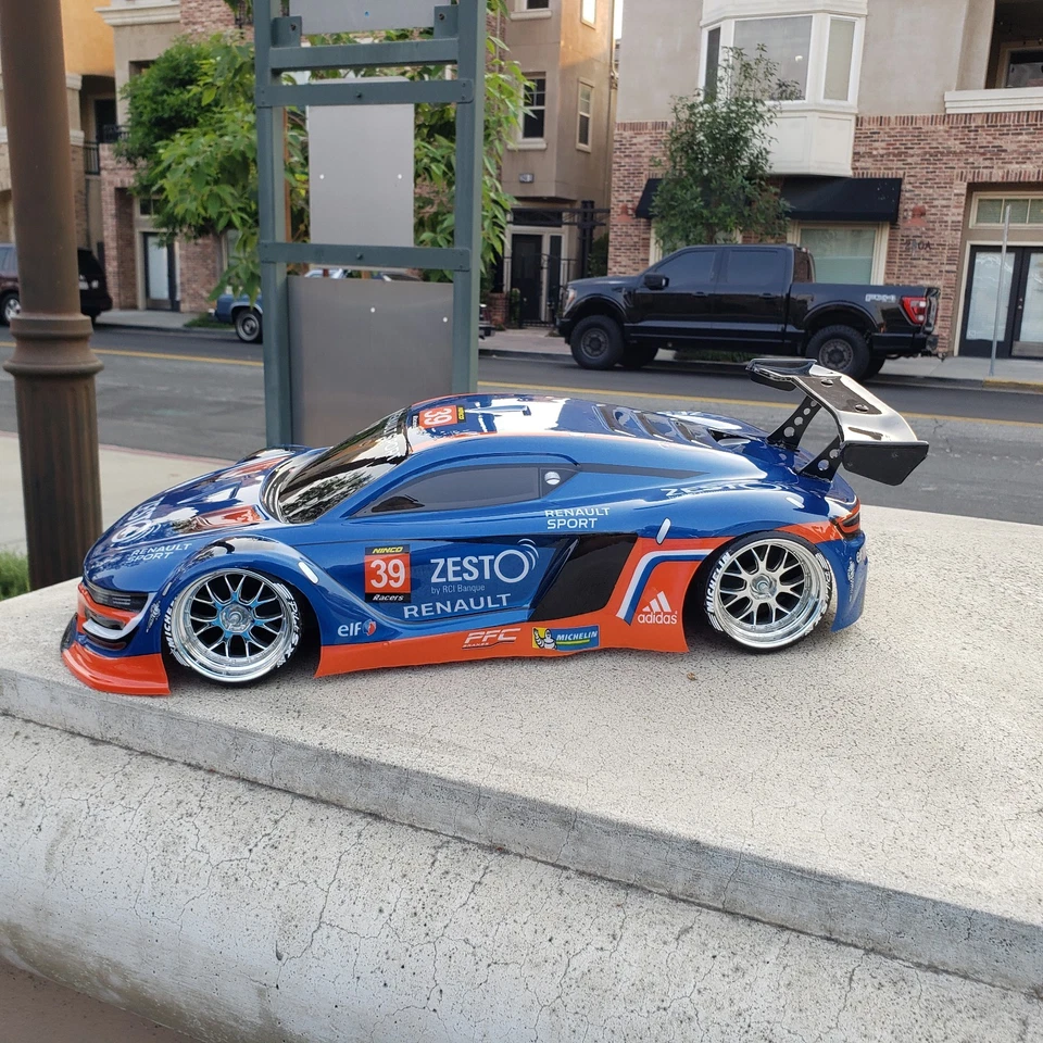 200mm 1/10 Custom Print RENAULT 4Tec-2 DC10 YD2 HPI MST TT02 Body Only - Image 2 of 4