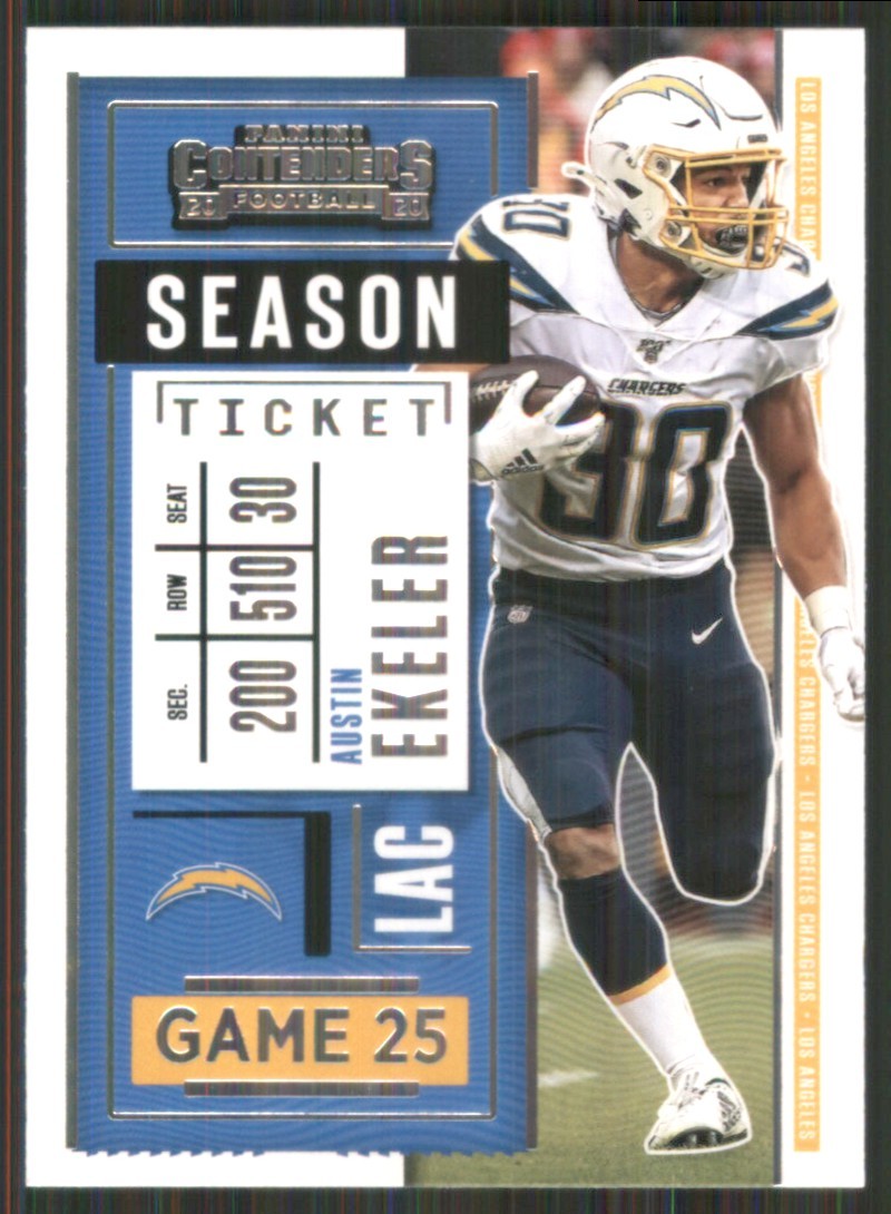 2020 Contenders #57 Austin Ekeler Los Angeles Chargers 49336