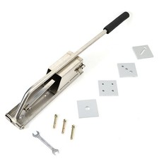 Stainless Steel Clay Extruder Wall Mounted Long Handle 4 Templates Clay DIY Tool