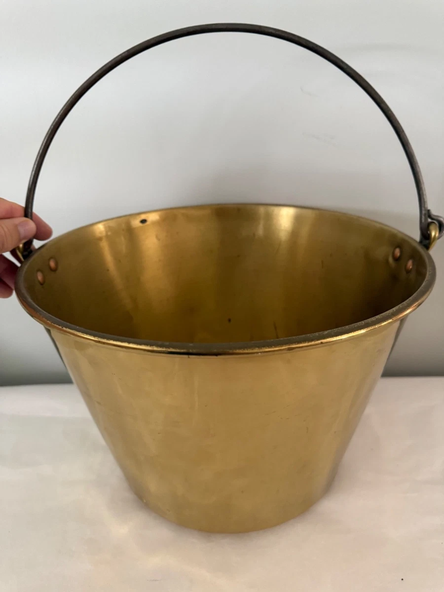 古董黄铜水桶在收藏铜金属器皿| eBay