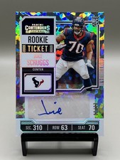 2023 Panini Contenders Juice Scruggs #272 Rookie Ticket Auto Cracked Ice /23 RC