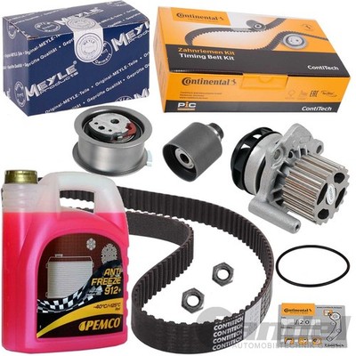CONTI ZAHNRIEMENSATZ +WASSERPUMPE passend für AUDI A3 VW T5 GOLF 5 PASSAT 3C TDI