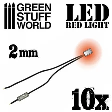 Red LED Lights - 2mm New | 8436554363858