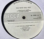 The Who - The Who Sell Out -  White Label Promo US LP Stereo  free USPS delivery
