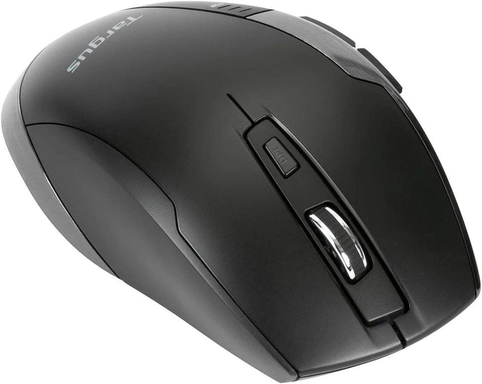 Targus Ergonomic Mouse, Anti Microbial, BlueTrace - Black (AMW584GL) Modern - Image 3 of 4