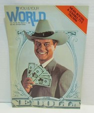 YOU & YOUR WORLD MAGAZINE MARCH 11, 1981 DALLAS J.R. EWING LARRY HAGMAN COVER