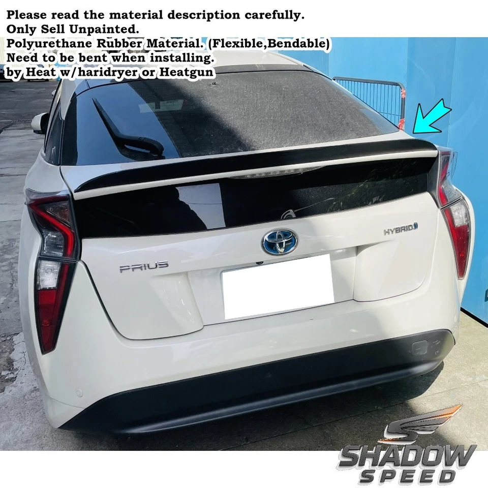 SpX 240S Rear Duckbill Trunk Spoiler Wing Fits 2015~20 Lexus RC350 RC300h Coupe - Изображение 4 из 4