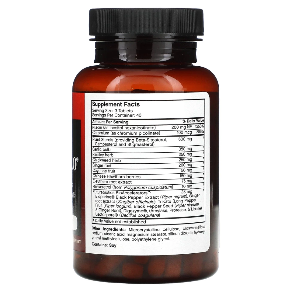 Cholesta-Lo, 120 comprimidos vegetarianos Foto 2 de 2