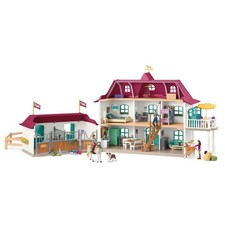 Schleich Lakeside Country House  Stable Horse Club 179 Piece Playset 42706