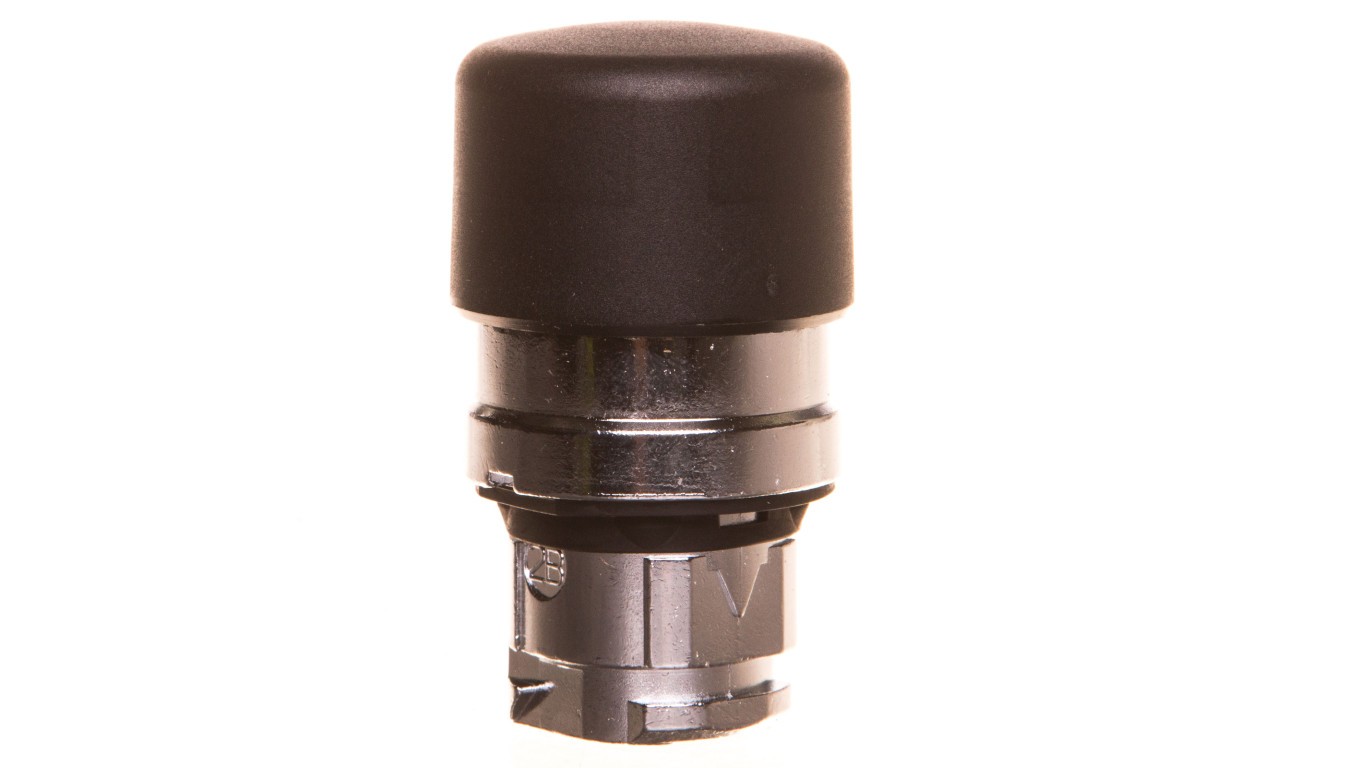 Mushroom Button Drive Black with Harmony XB4 ZB4BC24
