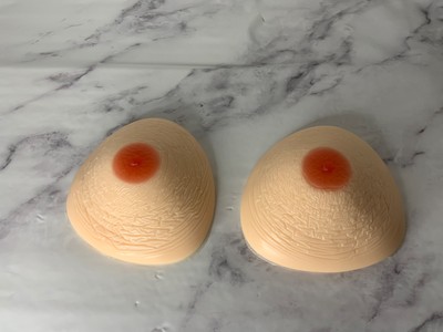 Vollence Silicone Breast Forms Fake Boobs DD Cup Mastectomy Open Box Women