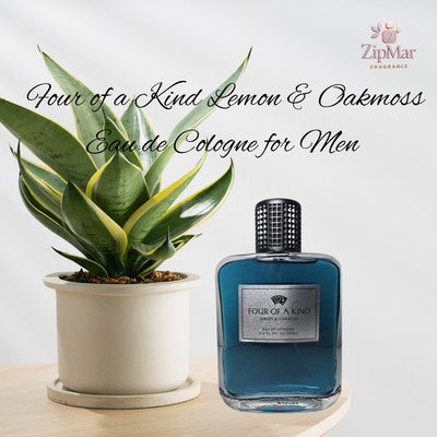 Tru Fragrance Four of a Kind Lemon & Oakmoss Eau de Cologne NEW