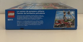 LEGO City 60111 Fire Utility Truck Retired Set NEW SEALED Box Imperfect See Pics