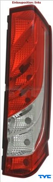 TYC 11-12904-01-2 Heckleuchte Links RüCklicht Hecklicht RüCkleuchte FüR Iveco-image
