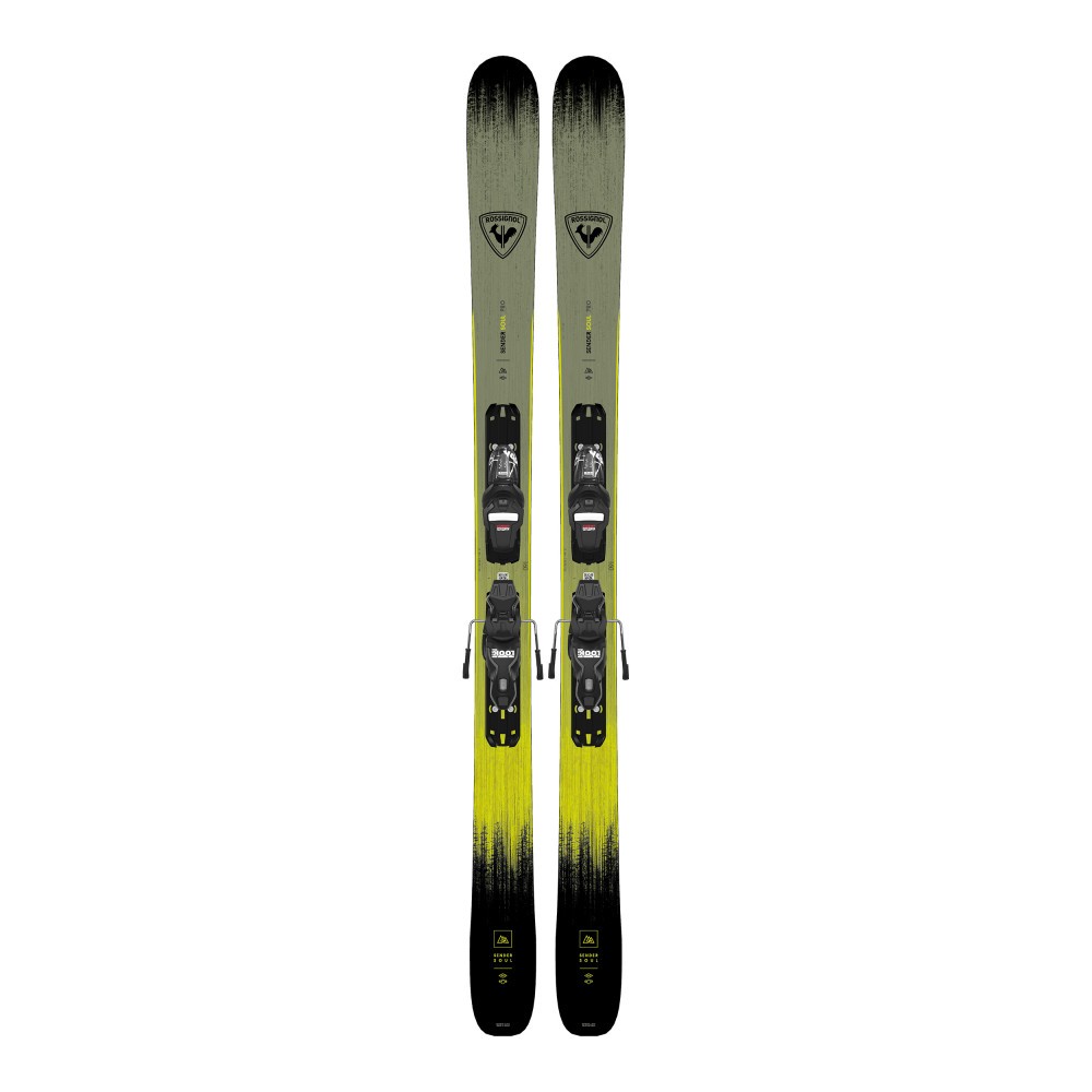 Skis Sender Soul Pro Rossignol avec fixations Xpress 10 GW B93 noir pour le freeride