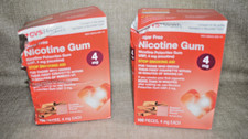 NEW CVS Sugar Free Nicotine Gum Cinnamon 4 mg 200 CT EXP 2027  Free Shipping