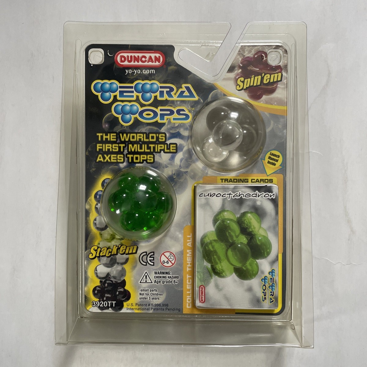 Tetra Tops Duncan Cuboctahedron Worlds First Multiple Axes Tops