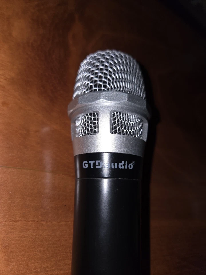 GTD Audio Professional Wireless Microphone Only Works Great! 550-590 Mhz - Image 2 of 4