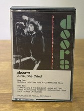 Doors Alive She Cried Cassette Tape 1983 Vintage 80s Classic Rock