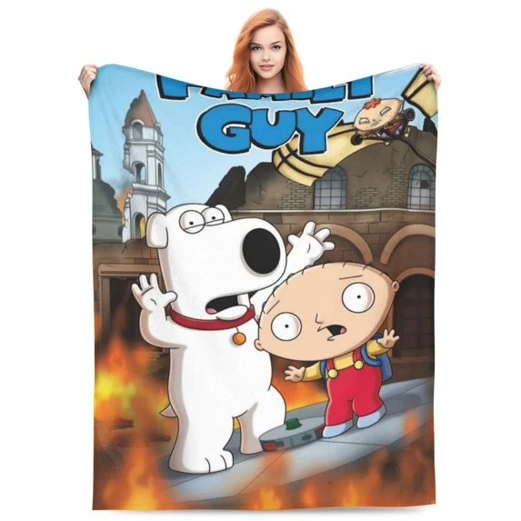 Family Guy Season Blanket Family Guy Movie Fleece Blanket